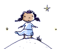 illustration of girl